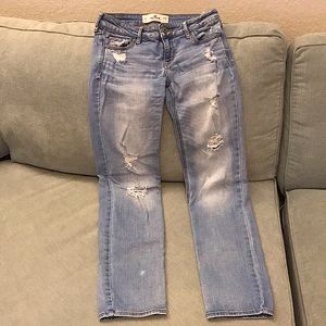 Ripped Hollister Jeans